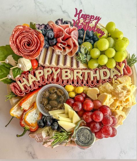 While looking at this beautiful board by @boardsbybrooke509 ..We send love to our social media who just celebrated her birthday a few days ago! Happy birthday!!🎉🎈🎂 #boards #charcuterie #charcuterieboard #ecofriendly #palmleaf #birthday #boards #birthdaycake #treats #cheese Dessert Board Birthday, Also Charcuterie Board, Birthday Cheese Board Ideas, Cute Cheese Board, 21st Charcuterie Board, Fruit Charcuterie Board Birthday, Golden Charcuterie Board, First Birthday Platter, Charquetery Board Birthday