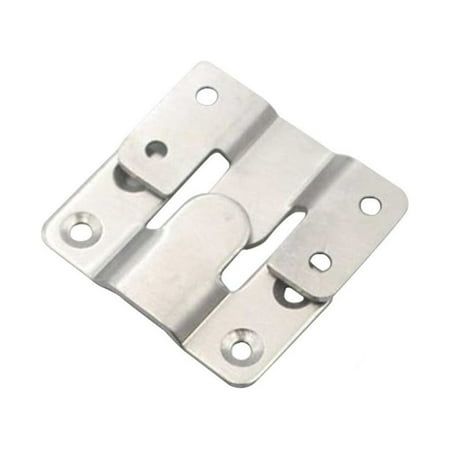 1Pairs Stainless Steel Interlock Hanging Buckle,Flush Concealed Mount Brackets Stainless Steel Z Clip Bracket Interlock Hanging Buckle Mountain Buckle for Picture Display Art Material: metal Color: as the picture shows, (Due to the difference between different monitors, the picture may have slight color difference. please make sure you do not mind before ordering, Thank you!) Package weight: 48g Specification: Material: Stainless Steel Color: Sliver Size: Small/Large Size: One Size.  Color: Black. Collapsible Shelves, Folding Shelf Bracket, Decorative Shelf Brackets, Stainless Steel Handrail, Steel Handrail, Angle Design, Angle Bracket, Die Casting, Household Tools