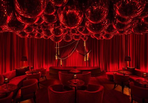 Tampa "about to explode" as a destination, says The Edition's Ian Schrager Moulin Rouge Decor, Jazz Club Interior, Tampa Edition, Disco Lounge, Night Orchid, Velvet Banquette, Ian Schrager, Semi Open Kitchen, Jazz Lounge