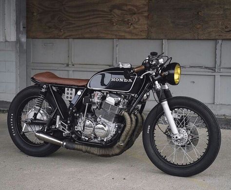 Cb 750 Cafe Racer, Estilo Cafe Racer, Cb Cafe Racer, Cb750 Cafe Racer, Brat Bike, Cafe Racer Moto, Honda 125, Мотоциклы Cafe Racers, Motos Honda