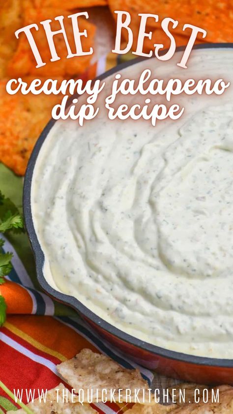 Dip Recipes Jalapeno, Jalapeno Cream Cheese Dip Recipes, Jalapeno Sour Cream Dip, Jalapeno Cream Cheese Dip Cold, Sour Cream Jalapeno Dip, Jalapeno Chip Dip, Jalapeño Sour Cream Dip, Cream Cheese Cilantro Dip, Cold Jalapeno Dip