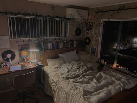 grunge bedroom aesthetic ideas cluttered bedroom aesthetic grunge cozy dark bedroom aesthetic grunge |   couple tattoos love soul mates matching Dark Comfy Room Aesthetic, Comfy Grunge Room, Room Ideas Aesthetic Rory Gilmore, Comfy Dark Room, Dark Cozy Aesthetic Bedroom, Dark Posters Aesthetic Room, Cozy 90s Bedroom, Haunted Room Aesthetic, Rory Gilmore Bedroom Ideas