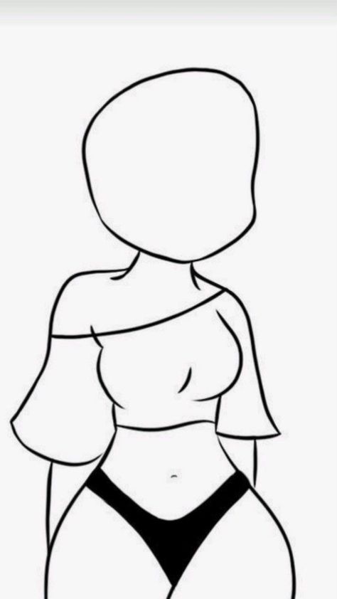 Human Base Drawing, Body Type Drawing, Body Base Drawing, Art Tools Drawing, Easy Doodle Art, Easy Doodles Drawings, Drawing Tutorial Easy, Easy Drawings Sketches, Cute Doodles Drawings