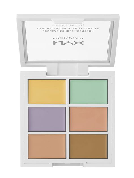 NYX PROFESSIONAL MAKEUP Color Correcting Palette 0.05 Ounce -- Want to know more, click on the image. (Note:Amazon affiliate link) #makeup Best Concealer For Dark Circles Nyx Professional Makeup, Nyx Colour Correcting Palette, Nyx Color Correcting Concealer, Color Correcting Concealer Palette, Make Up Concealer, Nyx Concealer, Color Correcting Palette, Color Correction Makeup, Color Correcting Cream