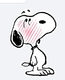 Snoopy ~ blush! Facebook Sticker, Baby Snoopy, Iphone Stickers, Itsy Bitsy Spider, Snoopy Quotes, Snoopy Pictures, Snoopy Love, Famous Cartoons, Drawing Tutorial Easy