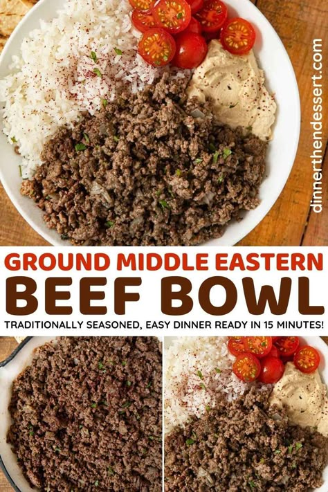 Middle Eastern Seasoning, Ground Beef Kofta, Easy Dinner Guest Recipes, Ground Beef Kofta Recipe, Halal Beef Recipes, Moroccan Ground Beef Recipes, Ground Beef Over Rice Recipes, Keto Middle Eastern Recipes, Middle Eastern Ground Beef Recipes