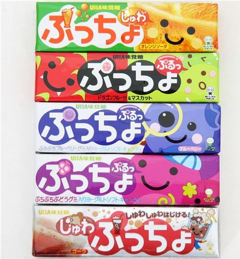 Candy Characters from Japan - Soda and Fruit guys Japanese Candy Packaging, Japanese Candy Snacks, Asian Candy, Popular Candy, Japan Candy, Japanese Packaging, Candy Packaging, Cute Snacks, Japanese Candy