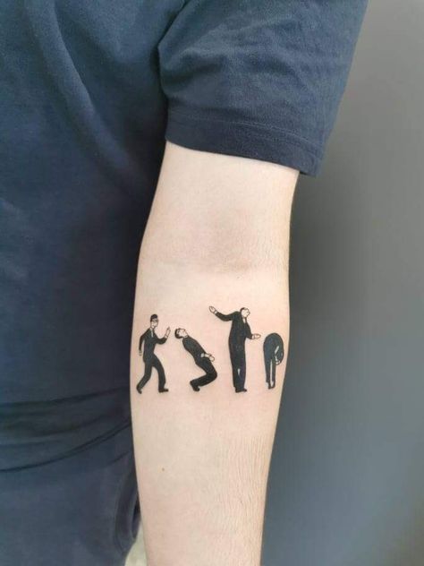 David Byrne Tattoo, Talking Heads Tattoo, Lifetime Tattoo, Needle Phobia, Theatre Tattoo, Lyric Tattoos, Head Tattoo, Spooky Tattoos, Human Canvas