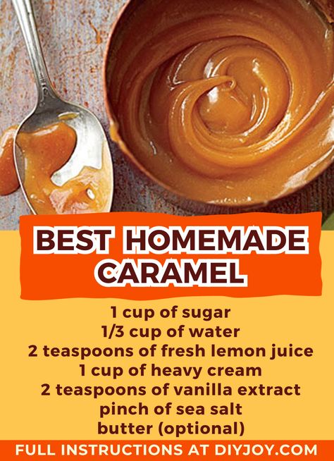 It's super easy to make homemade caramel. Perfect for your desserts this fall. Carmel Apple Sauce Recipes, How To Make Homemade Caramel, Homade Caramel, Caramel Sauce From Condensed Milk, Homemade Caramel Recipe, Homemade Caramel Candy, Homemade Caramel Recipes, Making Caramel, Diy Caramel