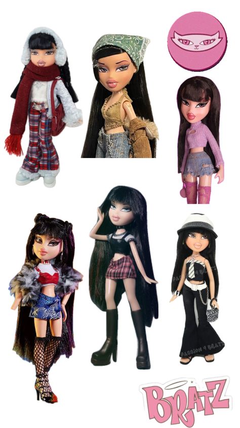 Bratz - Jade Bratz Dolls Jade Outfit, Bratz Aesthetic Outfit, Jade Bratz, Bratz Halloween Costume, Bratz Doll Outfits, Bratz Inspired Outfits, Bratz Doll, Really Cute Outfits, Aesthetic Outfits