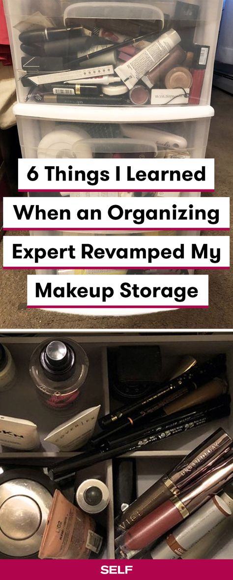 Makeup Brushes Storage Ideas, Bedroom Toiletries Storage, Jewelry And Makeup Organization, Organizing Beauty Products Bedroom, How To Store Makeup In Bathroom, Organizing Cosmetics Ideas, Organize Make Up Ideas, Best Makeup Storage Ideas, Dressing Table Makeup Organization