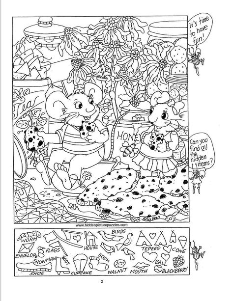 Hidden Pictures Printables, Highlights Hidden Pictures, Hidden Object Puzzles, Find The Hidden Objects, Hidden Picture Puzzles, Hidden Images, Hidden Figures, Printable Puzzles, Hidden Pictures