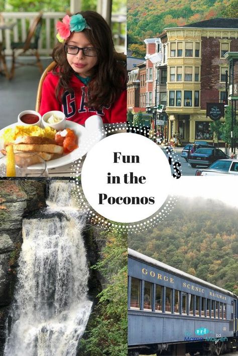 Fun in the Poconos: Visiting Bushkill Falls, Milford, and Jim Thorpe, PA | The Mama Maven Blog #poconos #bushkillfalls #takeonpocono #poconomountains Bushkill Falls Pa, Poconos Vacation, Jim Thorpe Pennsylvania, Poconos Pennsylvania, Bushkill Falls, Jim Thorpe Pa, Vacation 2023, Jim Thorpe, The Poconos