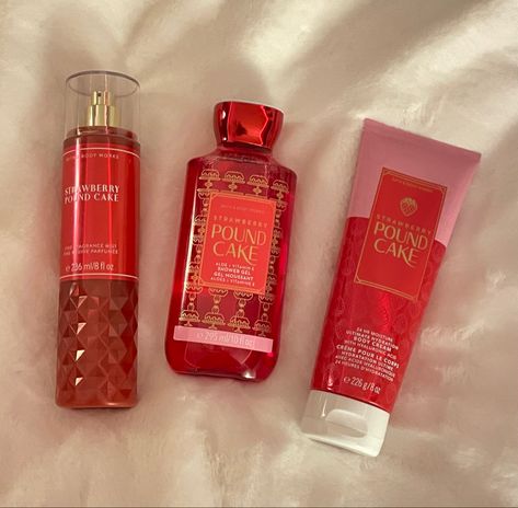 Bath And Body Works Perfume Strawberry Pound Cake, Perfume Strawberry Pound Cake, Strawberry Pound Cake Aesthetic, Strawberry Pound Cake Bath And Body Works, Strawberry Pound Cake Perfume, Strawberry Puns, Strawberry Perfume, Strawberry Scent, Strawberry Pound Cake