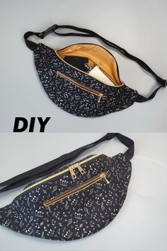 Bumbag Sewing Pattern Free, Bumbag Diy Pattern Free, Over The Shoulder Fanny Pack, Bumbag Sewing Pattern, Diy Moonbags, Bumbag Pattern Free, Diy Pouch Bag Tutorial, Fanny Pack Sewing Pattern Free, Waist Bag Pattern Free