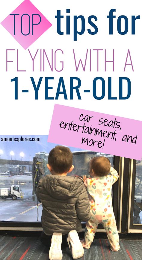 Toddler Plane Travel, Activities For One Year Olds, Tips For Flying, Airplane Activities, Flying With Kids, Flying With A Baby, Old Planes, Toddler Travel, Winter Themed