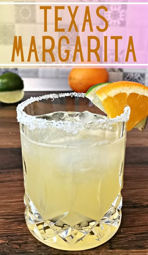 Texas Margarita Cocktail Recipe - Foodiosity Restaurant Margarita Recipe, Texas Drinks Alcohol, Best Margaritas On The Rocks, Cowboy Margarita Recipe, Mexican Restaurant Margaritas Recipe, Longhorn Perfect Margarita Recipe, Texas Margarita Recipe On The Rocks, Don Julio Margarita Recipe, Margarita Rimmer Recipe