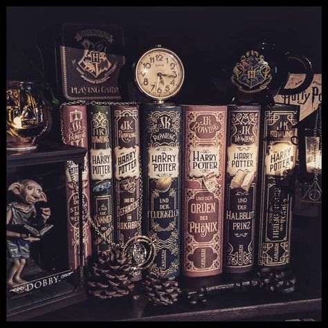 vintage books Harry Potter Books, Harry Potter, Candles, Books, Wall