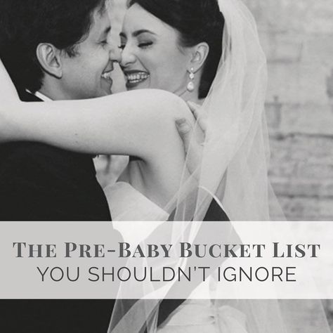 So, now that you’ve tied the knot and you’re ready to begin your new life together, it’s time to start thinking about all of the great things you can do as a couple—before babies. Kids are great and all, but they’re kind of a big responsibility. Cherish this exciting and romantic time in your newlywed life by creating a pre-baby bucket list! Think outside the box and do things you’ve never done because once that baby comes, you won't have the chance to do many of these things (until they're ... Newlywed Game Questions, Question Games For Couples, Boyfriend Bucket Lists, Couples Things To Do, Newlywed Game, High Risk Pregnancy, Romantic Times, Couple Activities, First Year Of Marriage