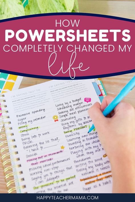 Organize Binders On Shelf, Organizing Life Planner, How To Organize Your Life Planners, Cultivate What Matters Powersheets, Check Only What You Did This Year List, Cultivate What Matters, Morning Basket For Adults, Get Your Life Together Binder, Lists To Make To Organize Your Life