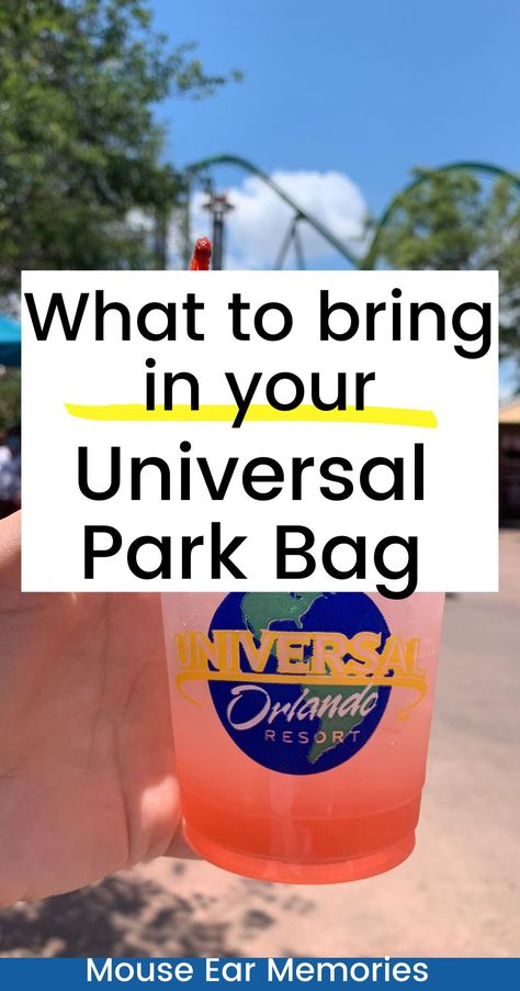 Snacks To Pack For Universal Studios, Universal Packing Checklist, Womens Universal Studios Outfit, What To Take To Universal Studios, Universal Park Outfit Ideas, Universal Studios Packing Checklist, Universal Studios Gift Ideas, Disney And Universal Outfits, What To Pack For Universal Studios