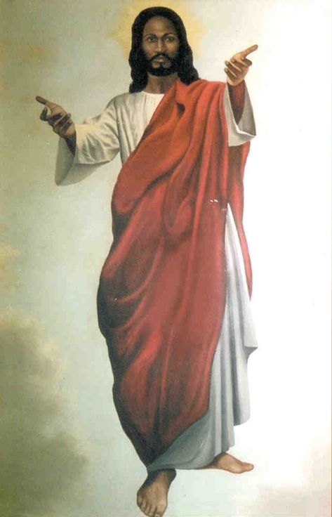 This painting of Jesus is older than the image of the black Jesus Christ in the Church of Rome which is from the 6th century. Description from pinterest.com. I searched for this on bing.com/images Image Of Jesus, Black Jesus, Jesus Is, Jesus, Black, Art