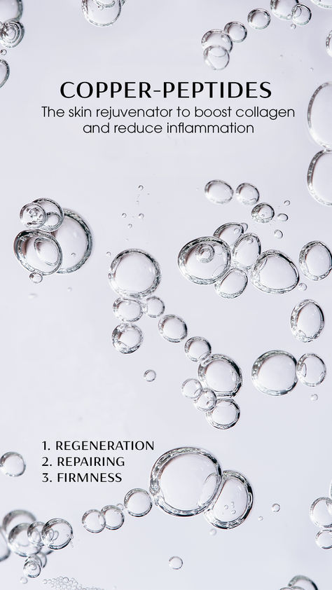 TYPE OF INGREDIENT: Peptide
MAIN BENEFITS: Copper-Peptides in skincare are responsible for firmness, regeneration and healing of skin blemishes. With its effects it is a prominent part of anti-aging as well as lowering inflammation.
WHO SHOULD USE IT: everyone, especially people who are looking for plumper skin and a stronger skin barrier. 

#M2Beauté #DiscoveryourBeauté #TrueBeautyNow #BrowCare #BrowGrowth #BrowTransformation #Browroutine #LashCare #LashGrowth #LashTransformation #BeautyRoutine Lowering Inflammation, Brow Routine, Brow Care, Lower Inflammation, Copper Peptides, Lash Growth, Skin Blemishes, Skin Barrier, Beauty Routines