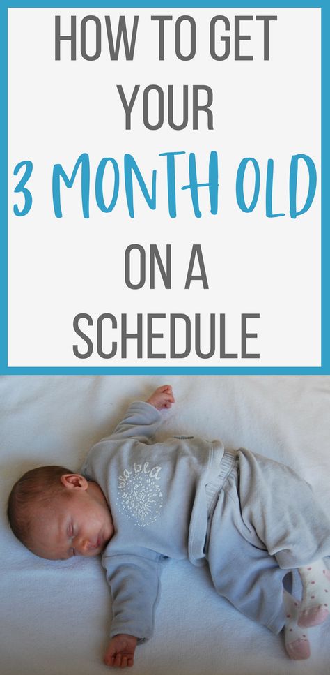 Baby Schedule for a 3 Month Old - Yep, it's possible to get your 3 month old on a schedule - I managed to do it :) Click through to find out how. 3 Month Old Schedule, 3 Month Old Sleep, Baby Schlafplan, Baby Care Essentials, Baby Routine, Week Schedule, 3 Month Old Baby, 3 Month Old, Baby Schedule