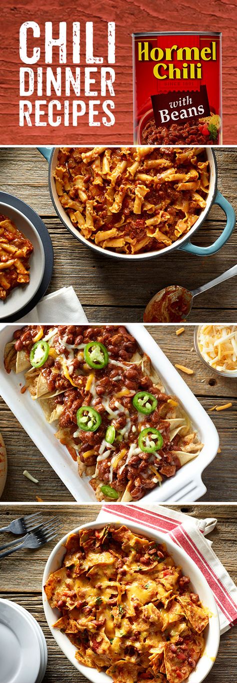 Dinner Recipes One Pot Meals, Chicken Chili Enchiladas, Hormel Chili Recipe, Chili Cheese Casserole, Casserole Pasta, One Pot Chili, Chili Enchiladas, Hormel Chili, Chili Casserole