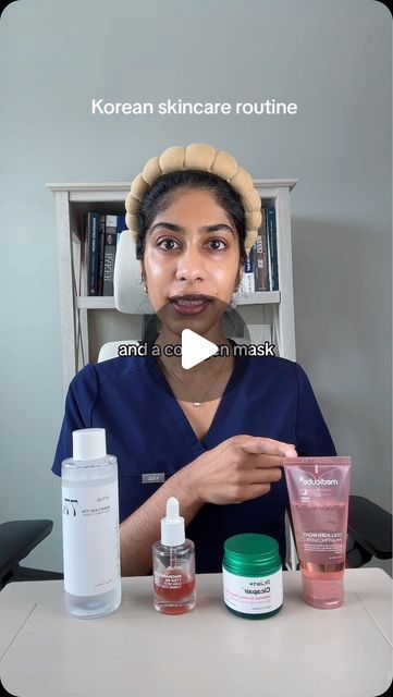 Dr. Neera Nathan on Instagram: "Comment “GLASS SKIN” and I will DM you this complete PM Korean skincare routine using K-beauty products I swear by as a dermatologist. #koreanskincare #koreanskincareroutine #kbeauty #skincareroutine #fyp" How To Skincare, Pore Reducing Skincare, Kbeauty Korean Skincare Aesthetic, Glowy Skincare Routine, Korean Skincare Routine Products, Cheap Skin Care Routine, Glass Skin Products, Skincare Journal, Glass Skin Routine