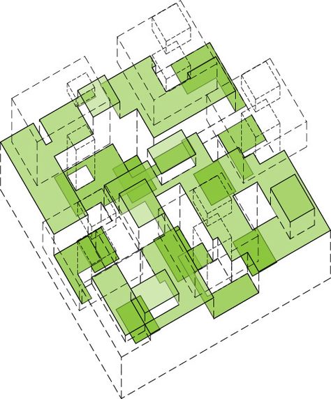 Gallery of Plot C - Auto Innovation Park / Atelier Z+ - 106 Courtyard Architecture Concept, Architect Sketchbook, Architectural Diagrams, Architecture Courtyard, Architecture Concept, Graphic Style, Diagram Architecture, Modular System, Concept Architecture