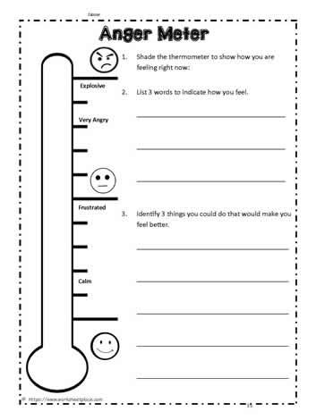 Anger Thermometer Free Printable, Anger Catcher, Detention Room, Anger Thermometer, Anger Coping Skills, Counseling Career, Regulation Activities, Anger Worksheets, Emotional Regulation Activities