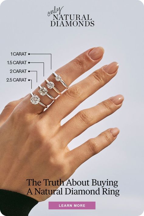 Carat Size Guide, Diamond Carat Size, Equestrian Wedding, Wedding Rings Emerald Cut, Diamond Facts, Scottish Clothing, Ring Inspo, Engagement Ring Inspiration, Cute Engagement Rings