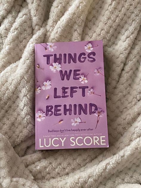 Things We Left Behind, Lucy Score, Getting Over Him, Unread Books, Book Suggestions, Good Girl, Left Behind, Inspirational Books, Book Aesthetic