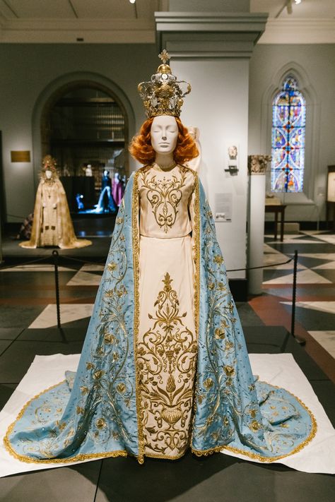 Take a first look at the Costume Institute’s new exhibition, curated by Andrew Bolton.Gown by Ricardo Tisci Spring Costume, Heavenly Bodies Fashion, Bodies Exhibit, House Of Dior, Heavenly Bodies, Museum Fashion, Costume Institute, Emilia Clarke, John Galliano