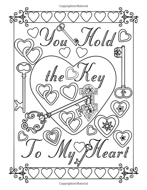 Amazon.com: Whimsical Wisdom: Adult Coloring Book (9780973435764): Marg Ruttan: Books King And Queen Coloring Pages For Adults, Adult Colouring Printables Free, Couple Coloring Pages, Adult Coloring Sheets, Free Adult Coloring Printables, The Key To My Heart, Adult Coloring Books Printables, Skull Coloring Pages, A Coloring Page