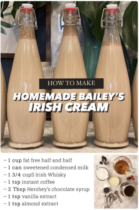 Shop recommended products from Nate.P.Koch on www.amazon.com. Learn more about Nate.P.Koch's favorite products. Irish Cream Whiskey Recipe, Almond Liquor Recipes, Homemade Cowtails, Baileys Irish Cream Gift Basket Ideas, Homemade Irish Cream Coffee Creamer, Homemade Baileys Gift, Bailey Irish Cream Recipe, Handmade Gifts For Mom Christmas, Bailey’s Irish Cream Recipes