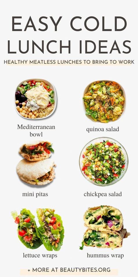 Work Food Prep Lunch Ideas, Packed Lunch Ideas For Work Healthy Recipes, Small Lunches For Work, Cold Pasta Lunches For Work, Food To Work Ideas, Lunch List Ideas, Salads For School Lunches, Packed Lunch Ideas For Work Vegetarian, Vegetarian Lunch Healthy