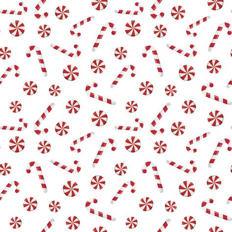 Christmas Wallpaper White, Candy Canes Wallpaper, Xmas Widgets, Background For Printing, Wallpaper White Background, Candy Vector, Christmas Pattern Background, Candy Cane Background, Clothing Prints