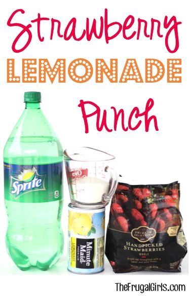 Strawberry Lemonade Punch Recipe! ~ from TheFrugalGirls.com ~ this easy punch is beyond delicious and perfect for any party, holiday, baby shower, bridal shower, or wedding! Go grab the strawberries! #punches #recipes #thefrugalgirls Strawberry Lemonade Punch, Lemonade Punch Recipe, Lemonade Punch, Easy Punch, Holiday Baby Shower, Punch Recipe, Party Punch, Ideas Food, Shower Food