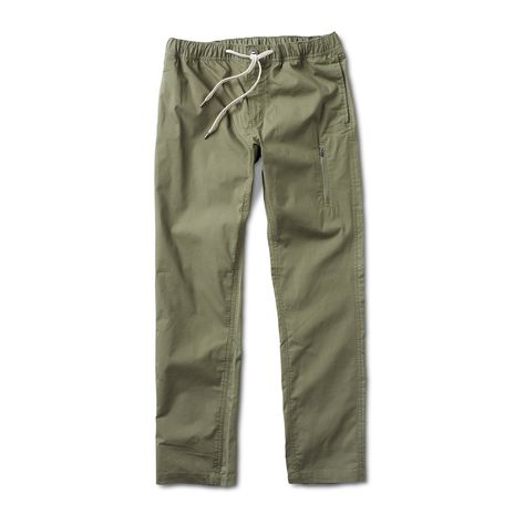 Stay adventure bound in our most versatile lifestyle pants. The Ripstop Climber Pants, with a new longer inseam, are modern, slim-fitting pants crafted with a gusset for a wide range of motion, the comfort of cotton ripstop and endless style for daily wear. | Ripstop Climber Pants - Long | Army/Green Vuori makes premium performance apparel inspired by the active Coastal California lifestyle; an integration of fitness, surf, sport, and art. Breaking down the boundaries of traditional activewear, Ripstop Pants, Fitting Pants, Coastal California, California Lifestyle, Ripstop Fabric, Performance Outfit, Sustainable Fabrics, New Perspective, Range Of Motion