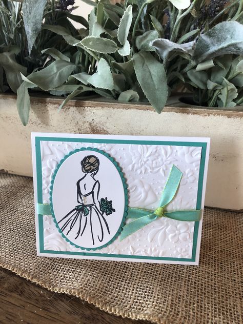 Stampin Up Wedding Cards, Bridal Card, Wedding Shower Cards, Wedding Day Cards, Shower Cards, Wedding Cards Handmade, Bridal Shower Cards, Wedding Day Timeline, Wedding Anniversary Cards