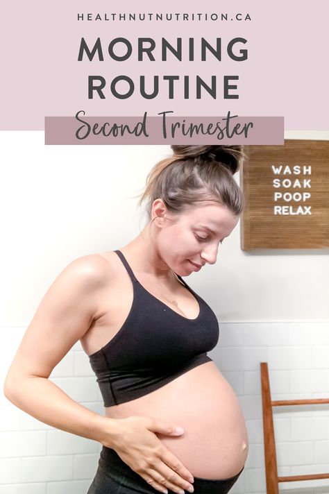 Pregnant Morning Routine, Pregnancy Morning Routine, 24 Weeks Pregnant, Healthy Morning Routine, Hygiene Routine, Second Trimester, Summer Morning, Pregnancy Health, Weeks Pregnant