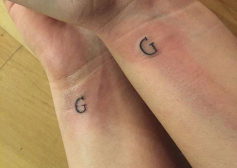 G tats   #Georgia Georgia Tattoos, Letter G Tattoo, Georgia Tattoo, G Tattoo, Initial Tattoo, Letter G, Tattoo Lettering, Couple Tattoos, Cute Tattoos