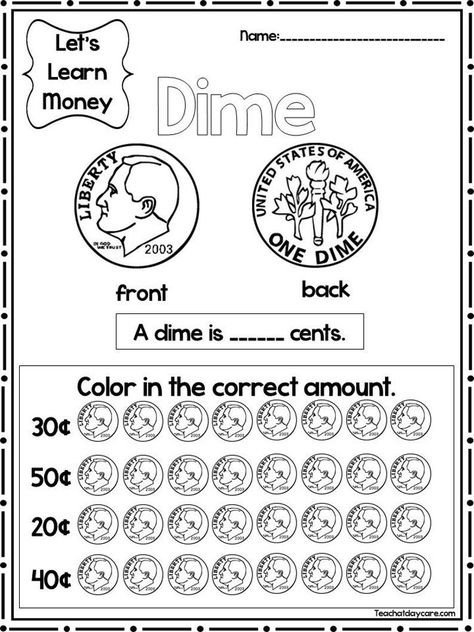 12 fun & engaging money worksheets for kids to learn about coins, bills, addition, subtraction, & more! Perfect for kindergarten to 2nd grade. #moneyworksheets #kindergartenmath Kindergarten Money Worksheets, Money Kindergarten, Counting Money Worksheets, Money Math Worksheets, Learning Money, Worksheet For Kindergarten, Teaching Money, Money Math, Money Worksheets