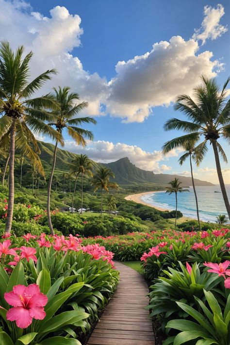 🌺 Paradise Found: The Ultimate Wellness Retreat in Oahu 🌴 Oahu Wallpaper, Wellness Pictures, Summer Vacation Wallpaper, Tropic Vacation, Beautiful Beaches Paradise, Paradise Pictures, Life In Paradise, Tropical Islands Paradise, New Nature Wallpaper