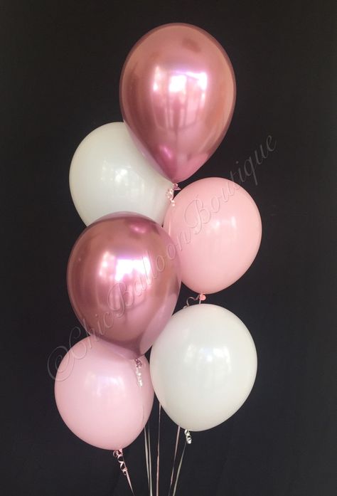 Twins Quinceanera, Pink White Balloons, Shower Balloons, Its A Girl, Baby Shower Diaper Cake, Balloon Ideas, Balloon Shop, Balloon Arrangements