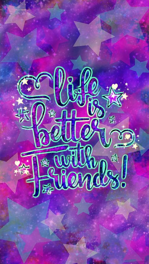 Best Friends Galaxy, made by me #purple #sparkly #wallpapers #backgrounds #sparkles #glittery #galaxy #art #quotes #bffs #stars Friends Wallpaper Hd, Sparkly Iphone Wallpaper, Pretty Bunny, Friendship Wallpaper, Wallpaper Glitter, Best Friend Wallpaper, Zero Wallpaper, Easter Wallpaper, Love Anniversary Quotes