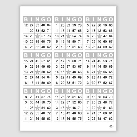 2007 Bingo Cards Pdf Download, 9 Per Page, Instant Printable Fun Party Game Bingo Cage, Custom Bingo Cards, Bingo Books, Bingo Calls, Road Trip Bingo, Bingo Card Template, Bingo Games For Kids, Free Bingo Cards, Printable Bingo Games