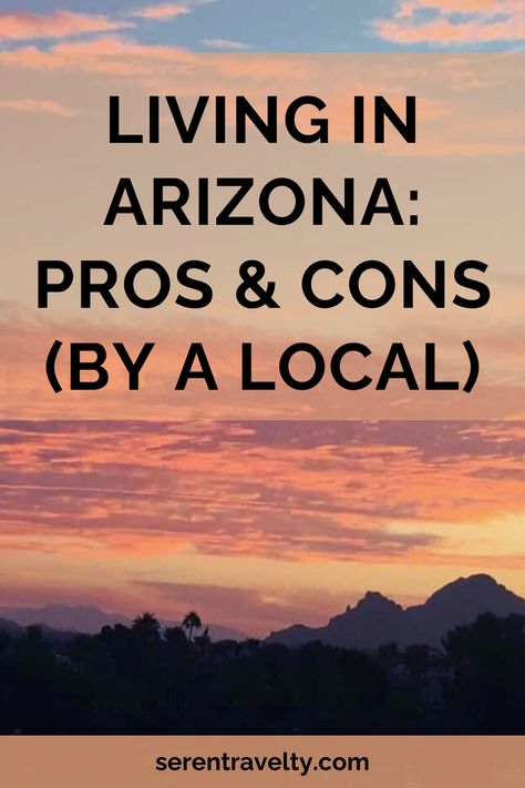 I moved to Arizona for the same reasons many people do: a lower cost of living and no more scraping snow and ice off my car. Of course, many people move to Arizona to retire. In fact, Arizona ranks #4 for relocating retirees. More than 234,000 Americans moved here to retire in 2022. Is this state for you? After you read the pros and cons of living in Arizona, you can make that decision for yourself. Living In Arizona Tips, Moving To Arizona Tips, Greer Arizona, Moving To Arizona, Sun City Arizona, Arizona Day Trips, Arizona Party, Usa Living, Cheapest Places To Live